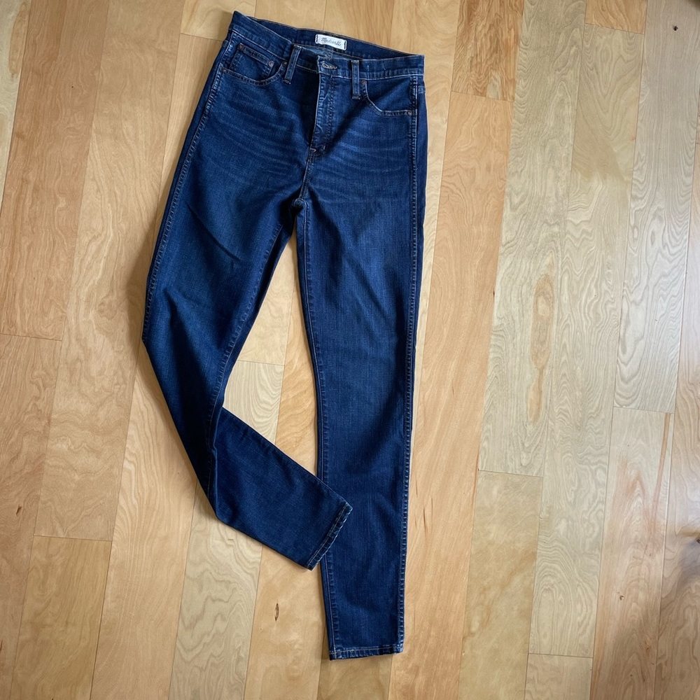 Madewell 10” Rise Skinny Jeans, Size 29 Tall